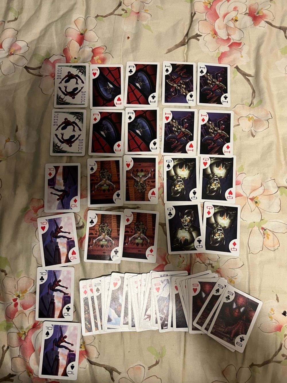 2002 Spider-Man Movie Playing Cards Set